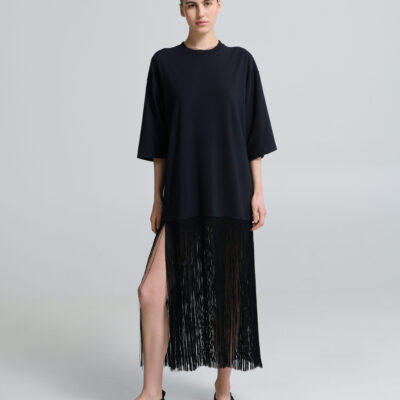 AURA fringed dress